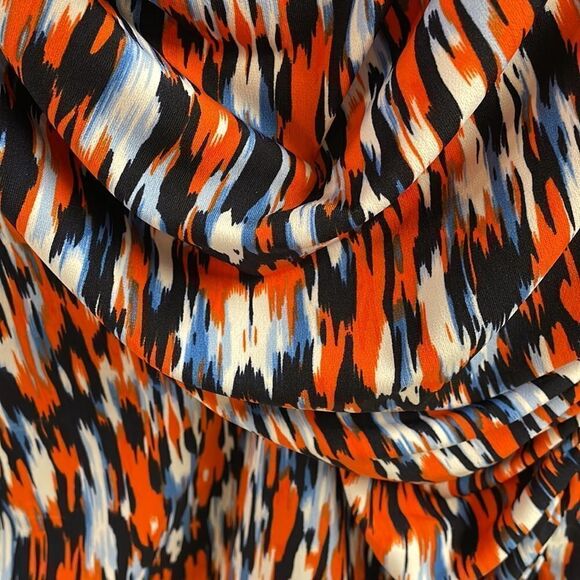 Josephine Studio Ruched Ladies Blouse Top, Size Petite Small, Multicolor - Picture 6 of 6